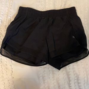 Black Athleta running shorts (XS)